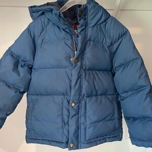 Crewcuts Classic Blue Puffer Jacket for Kids